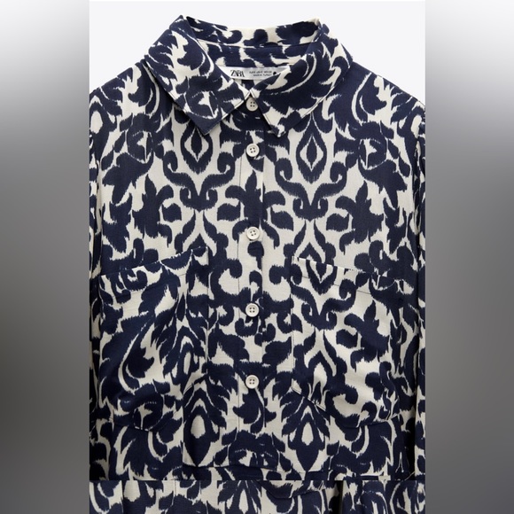 Printed Midi Dress - Picture 6 of 7